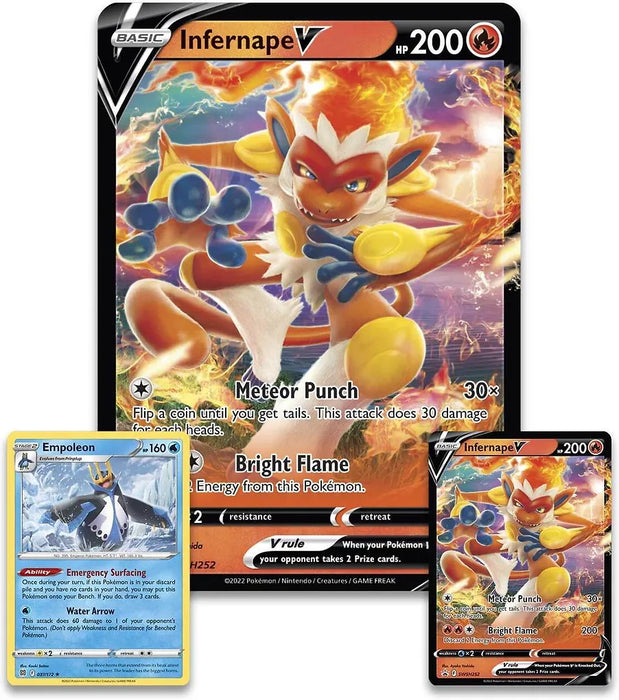 Pokemon Infernape V Box keräilykortti -pakkaus