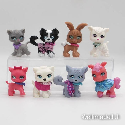 Polly Pocket eläimet 8kpl - Muut lelut