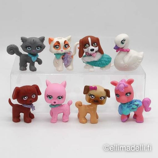 Polly Pocket eläimet 8kpl - Muut lelut