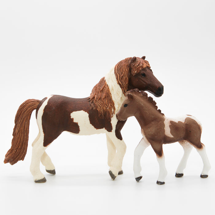 Schleich 13815 Islannin hevonen ja varsa - Second Hand