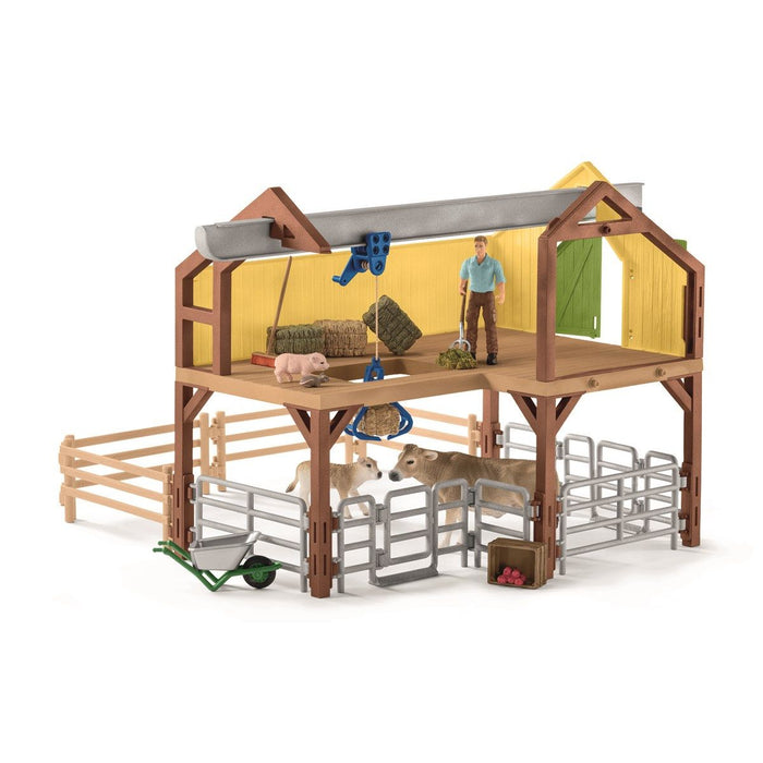 Schleich 42407 suuri Maatila eläimineen ja hoitajineen