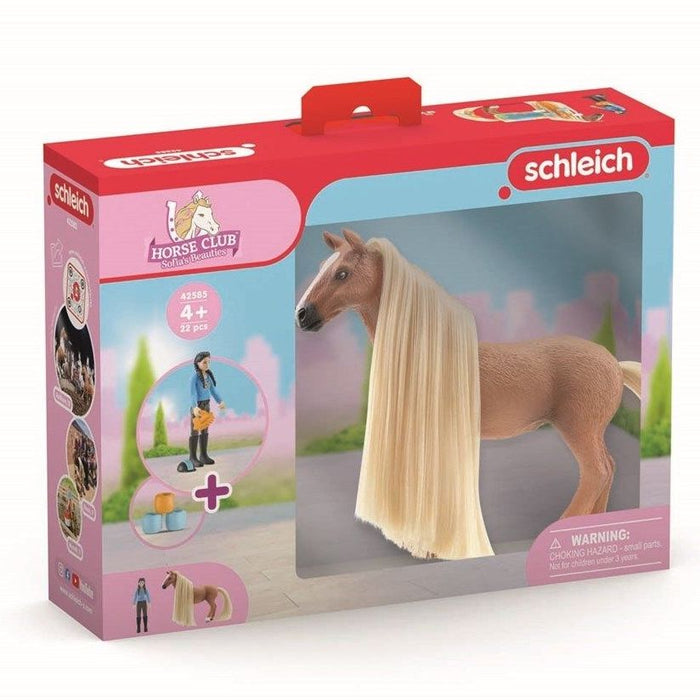 Schleich 42585 Beauty ratsastaja Kim ja Caramelo hevonen