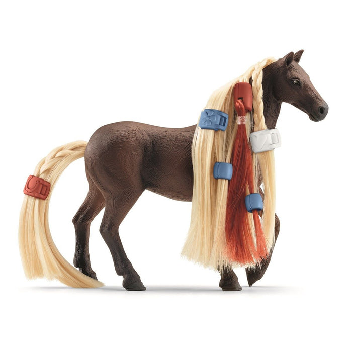 Schleich 42586 Beauty ratsastaja Leo ja Rocky hevonen