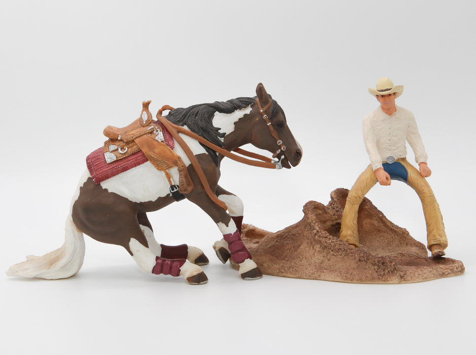Schleich Cowboy ratsastaja ja hevonen 42036 - Second Hand
