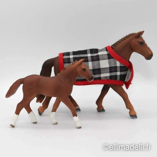 Schleich Hannoverin Hevonen ja Varsa - Schleich second hand