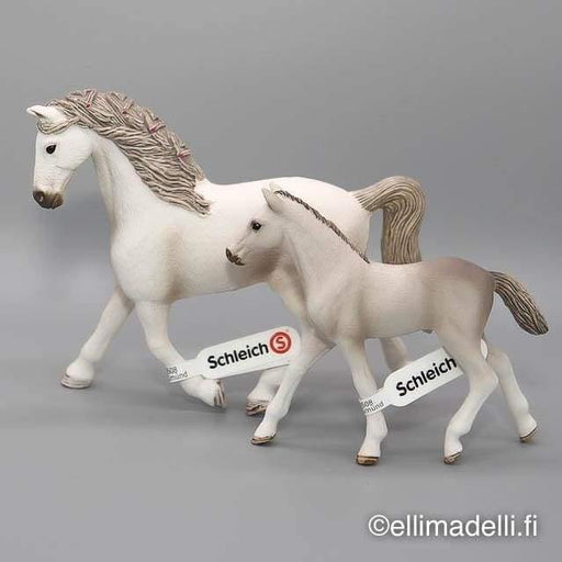 Schleich Holsteinin Hevonen ja varsa - Schleich/Papo