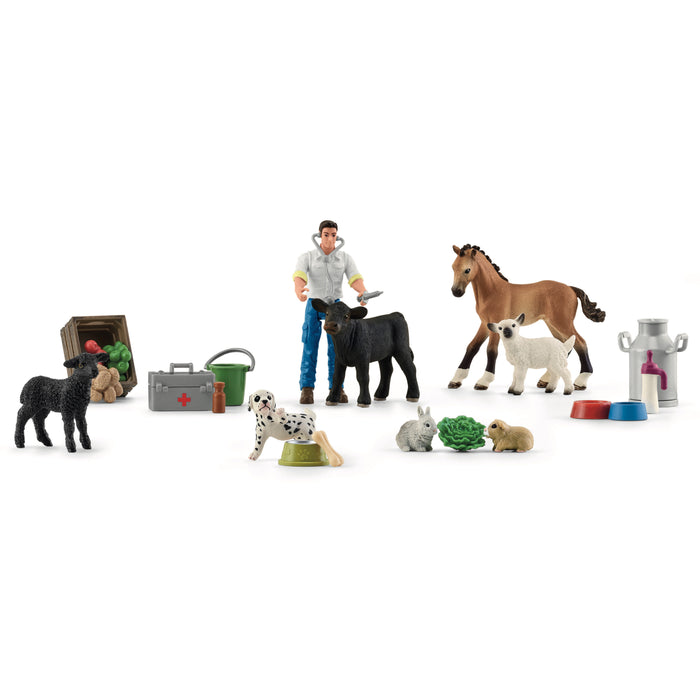 Schleich Joulukalenteri Farm World 2022