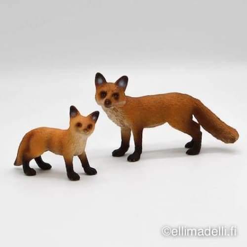 Schleich Kettu ja ketunpentu - Schleich second hand