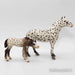 Schleich Knabstrupin hevonen ja varsa - Schleich second hand