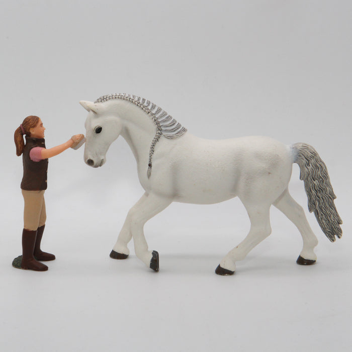 Schleich Lipizzan hevonen ja hoitaja