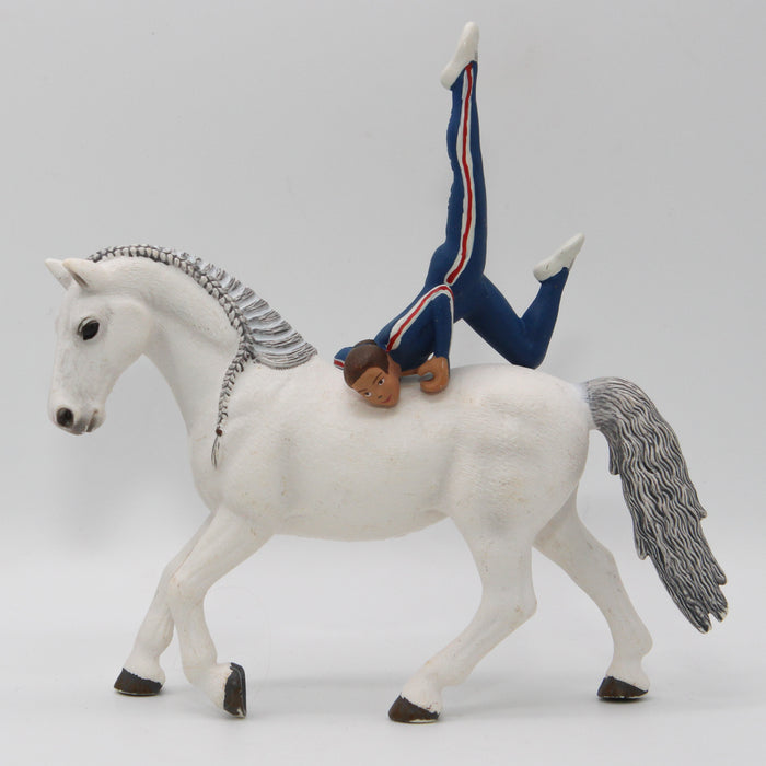 Schleich Lipizzan hevonen ja vikeltäjä