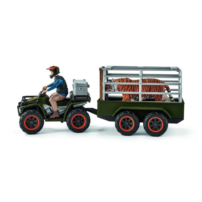 Schleich mönkijä ja peräkärry setti 42351 - Schleich/Papo