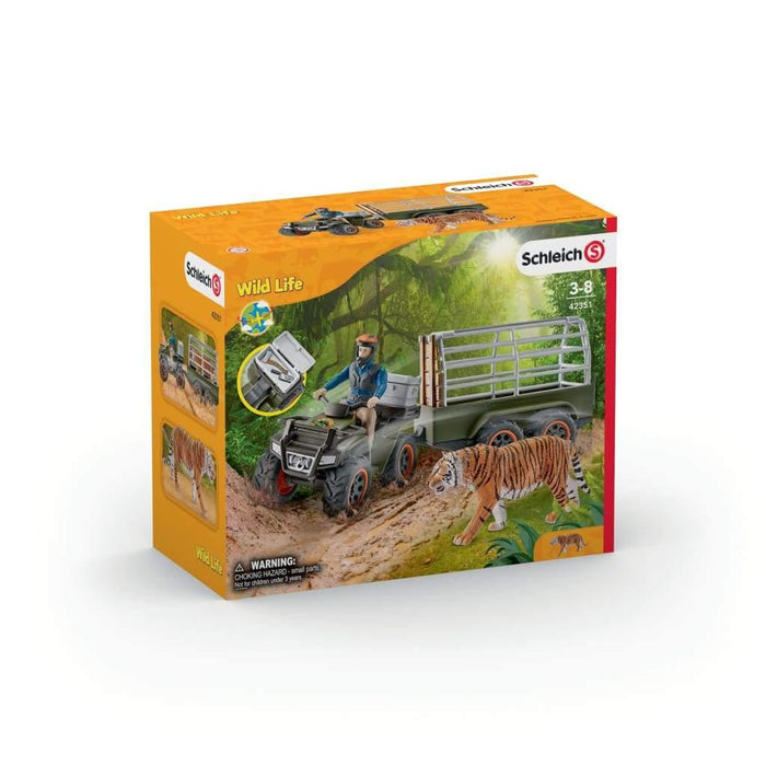 Schleich mönkijä ja peräkärry setti 42351 - Schleich/Papo
