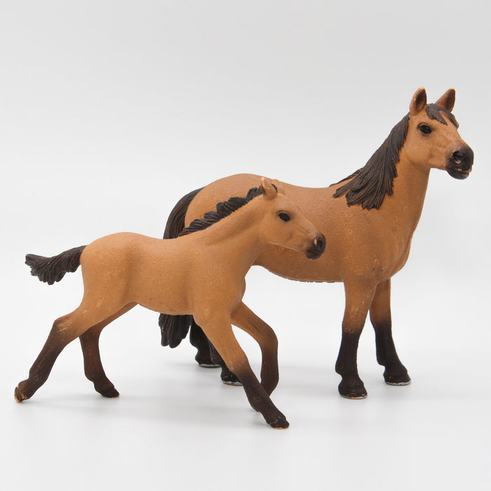 Schleich Mustangi hevonen 13806 ja varsa 13807 Special