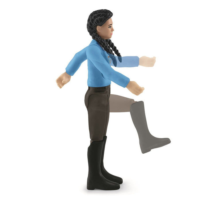 Schleich 42585 Beauty ratsastaja Kim ja Caramelo hevonen