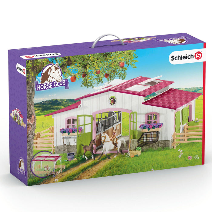 Schleich Hevostalli, hevoset ja ratsastaja 42389 - Elli Madelli