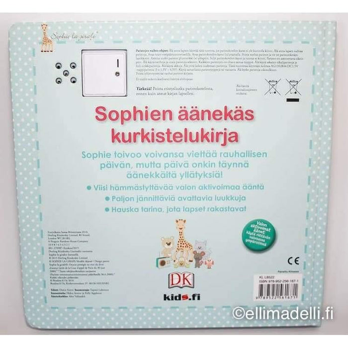 Sophien äänekäs kurkistuskirja - Kirjanurkka