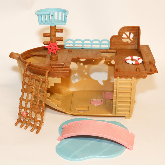 Sylvanian Families Aarrejahti veneellä - Second Hand