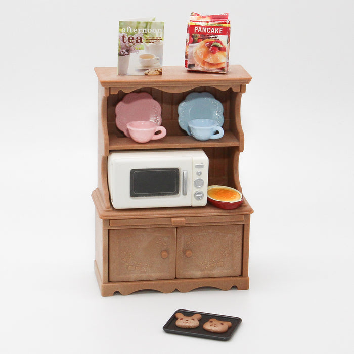 Sylvanian Families astiakaappi ja uuni setti - Second Hand