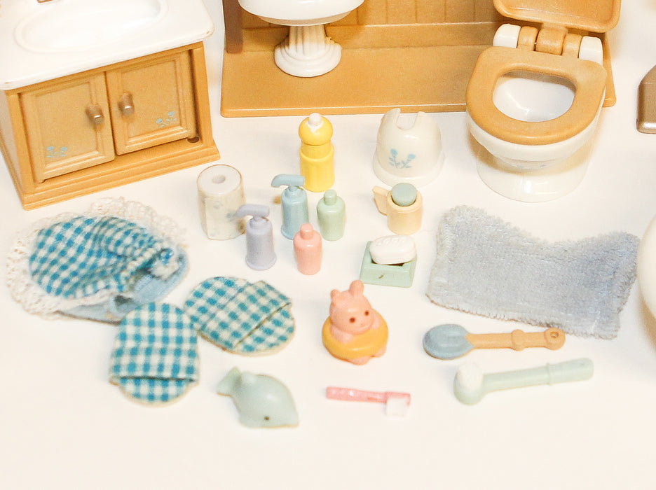 Sylvanian Families kylpyhuone setti - Second Hand