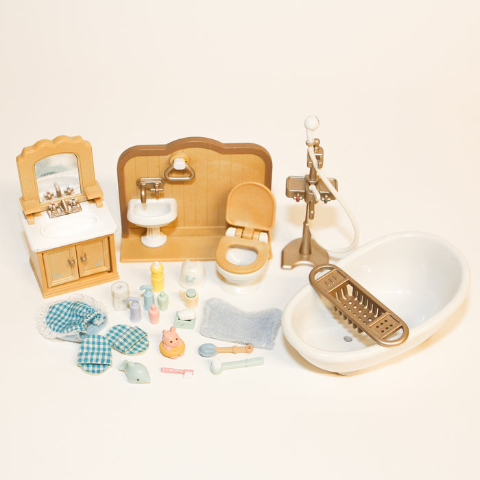 Sylvanian Families kylpyhuone setti - Second Hand