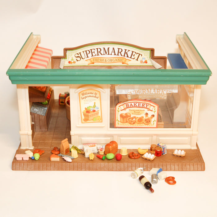 Sylvanian Families supermarket ruokakauppa - Second Hand