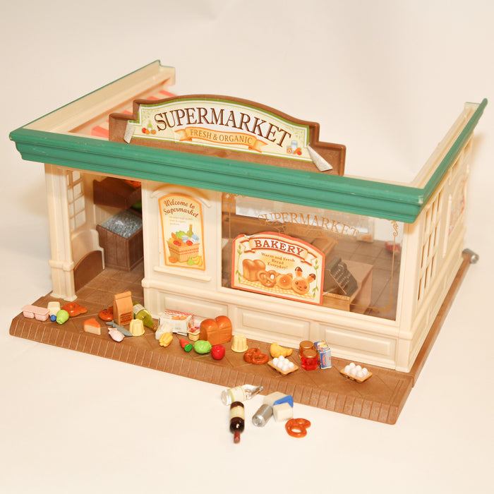 Sylvanian Families supermarket ruokakauppa - Second Hand