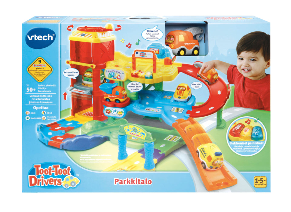 Vtech Toot Toot Drivers suuri Pysäköintitalo